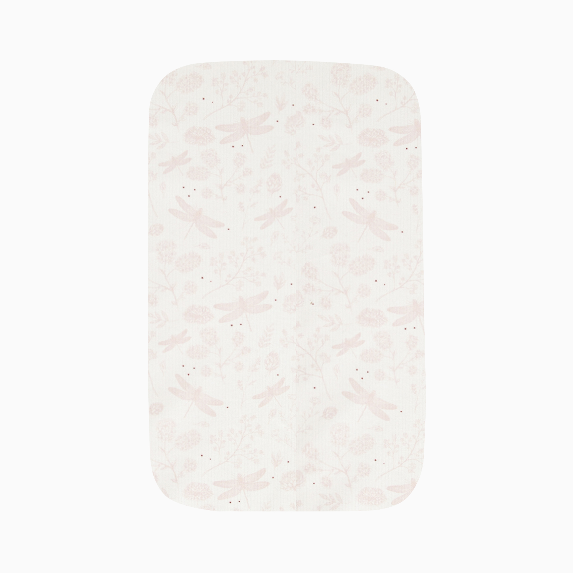 LENÇOL PUNTO AJUSTÁVEL DAFNE BRANCO/ROSA