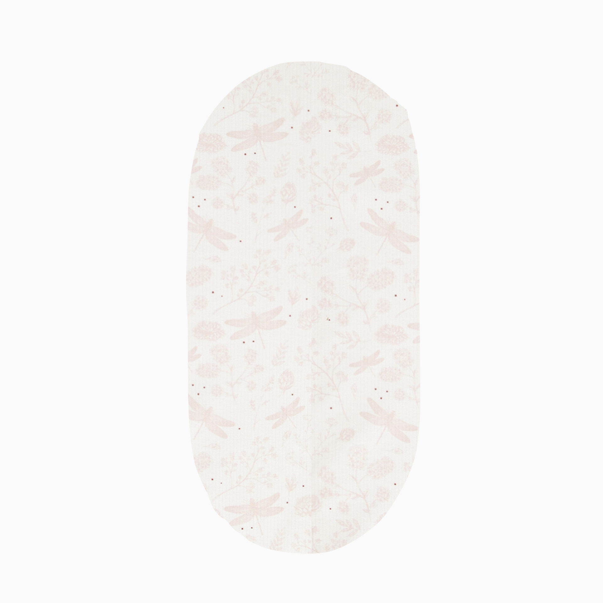 LENÇOL PUNTO AJUSTÁVEL PARA ALCOFAS DAFNE BRANCO/ROSA