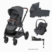 OXFORD PLUS TWILLIC GRAPHITE + PEBBLE SLIDE PRO MOON GRAPHITE + BASE FAMILY FIX SLIDE PRO