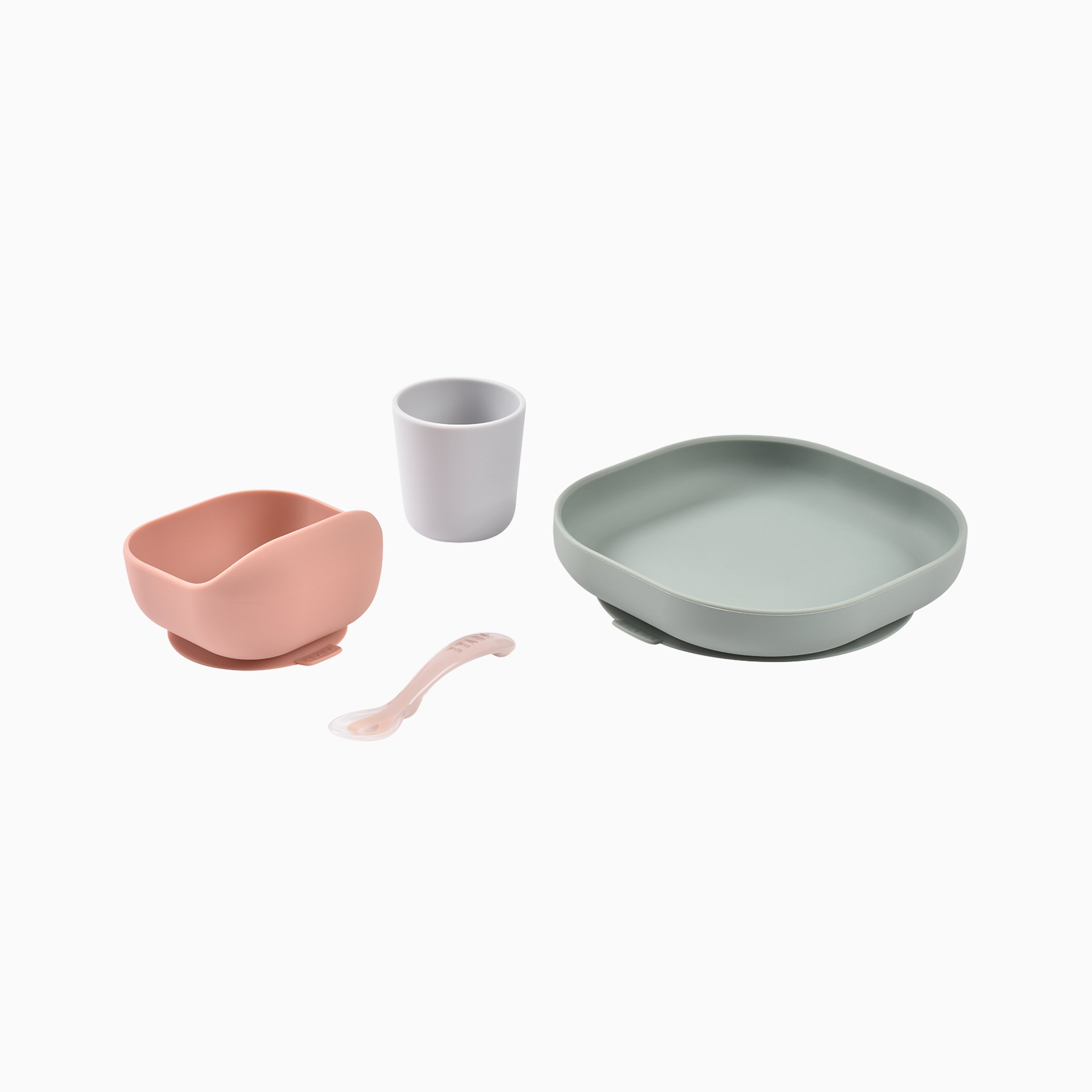 CONJUNTO DE REFEIÇÃO 4 PEÇAS SILICONE