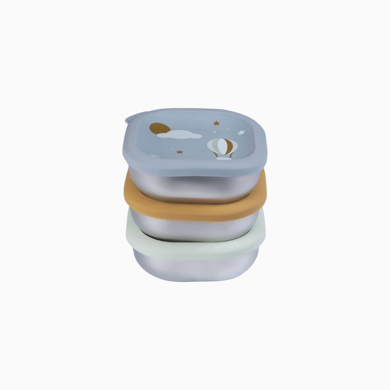 CONJUNTO BOX INOX MULTIUSOS