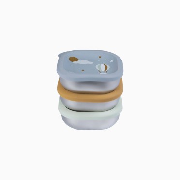 CONJUNTO BOX INOX MULTIUSOS