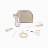 KIT DE HIGIENE COM 7 ACESSÓRIOS BEGE