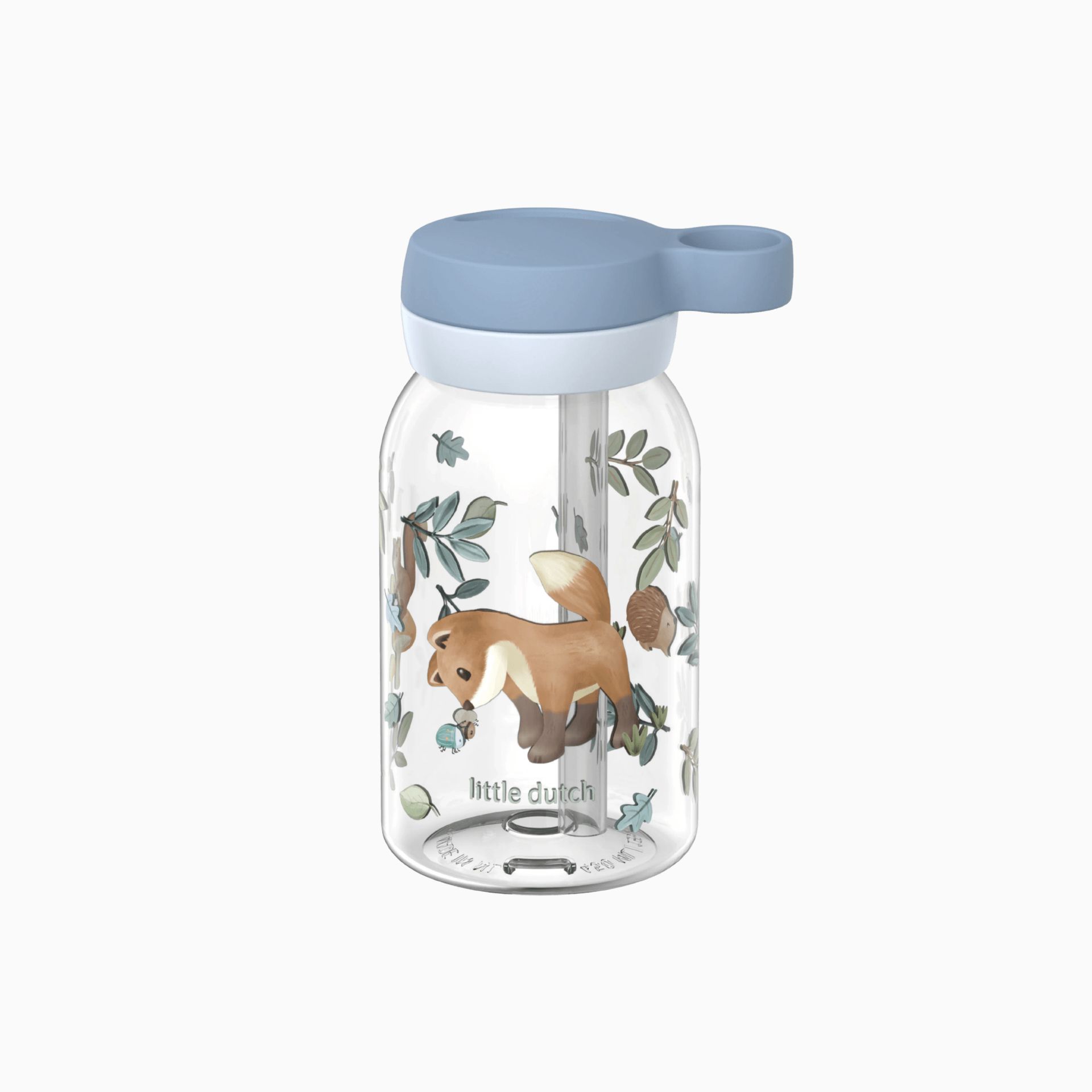 GARRAFA COM PALHINHA 450ML - FOREST FRIENDS