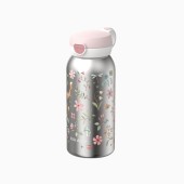 GARRAFA DE AÇO INOXIDÁVEL FLIP CAP 600ML - FAIRY WONDERS