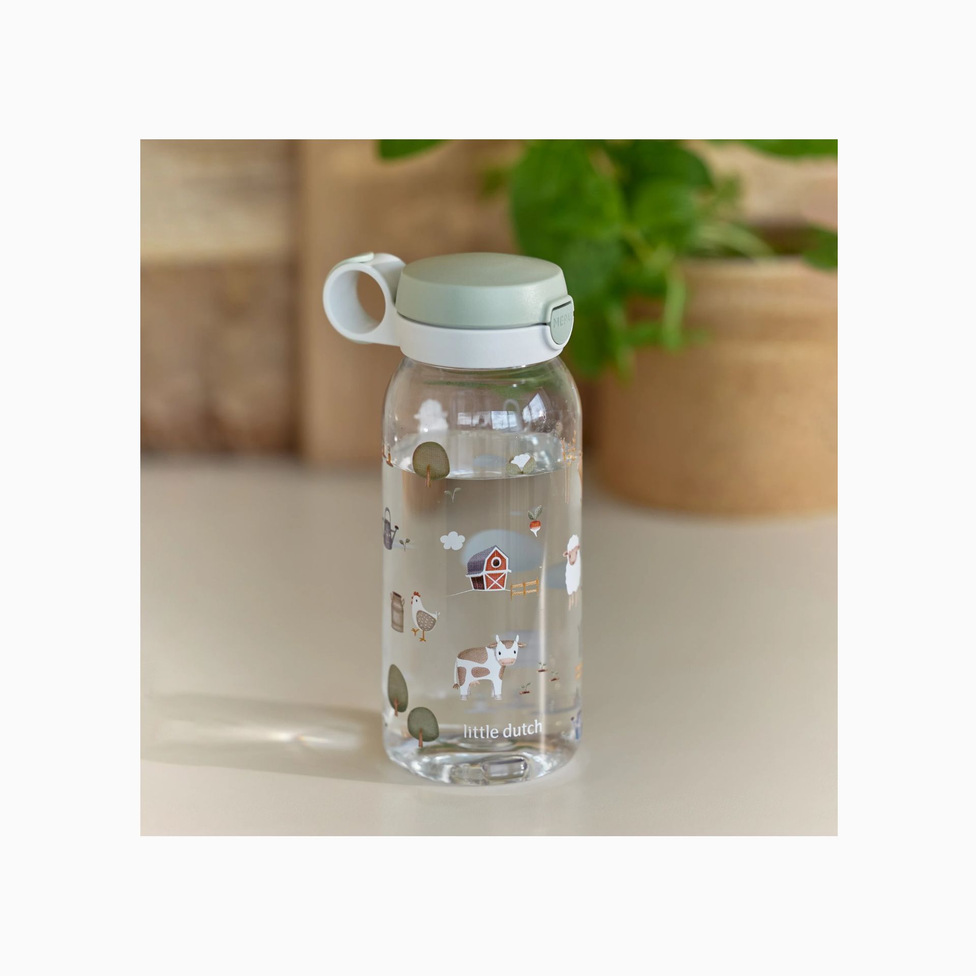 GARRAFA FLIP CAP 600ML - LITTLE FARM