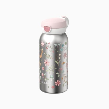 GARRAFA DE AÇO INOXIDÁVEL FLIP CAP 600ML - FAIRY WONDERS