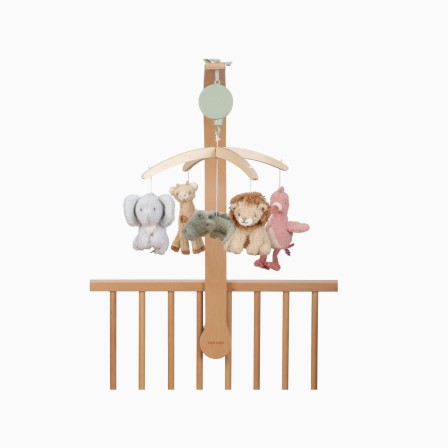 MOBILE MUSICAL EM MADEIRA - SAFARI FRIENDS - Image product