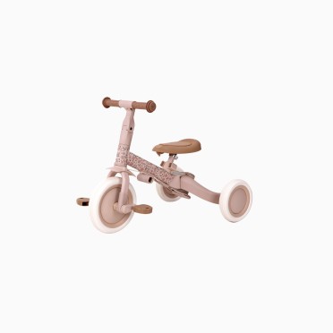 TRICICLO 4 EM 1 FLORAL PINK