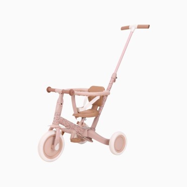 TRICICLO 4 EM 1 FLORAL PINK