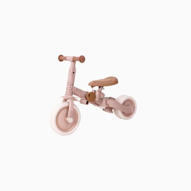 TRICICLO 4 EM 1 FLORAL PINK