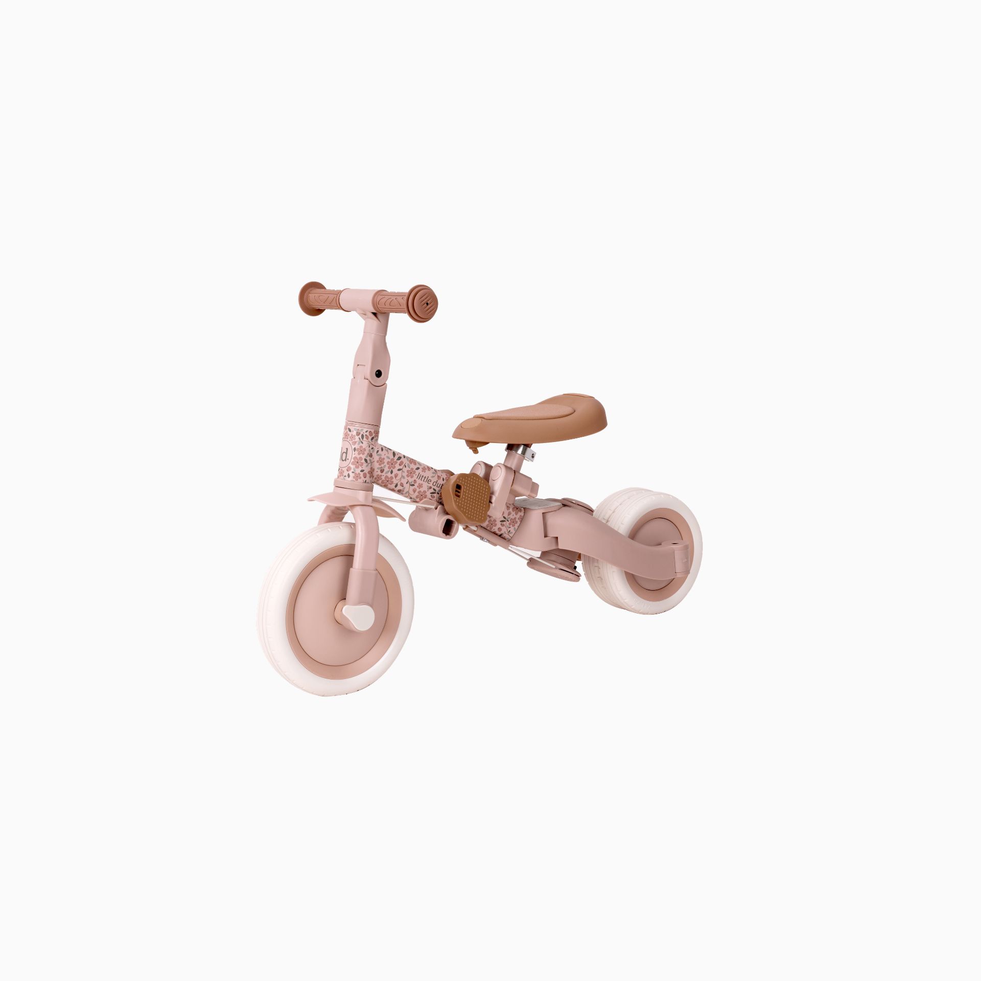 TRICICLO 4 EM 1 FLORAL PINK