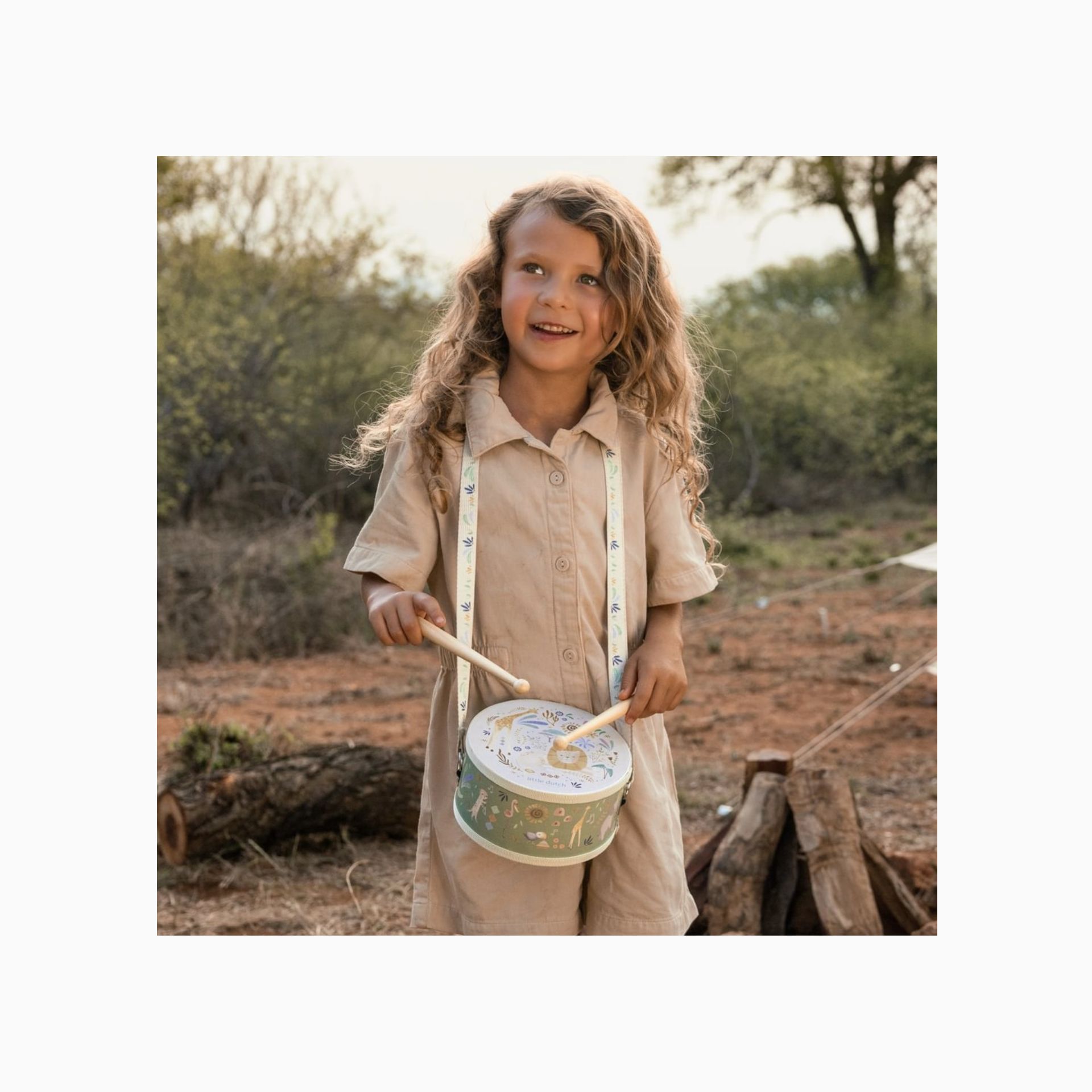 TAMBOR MUSICAL - SAFARI FRIENDS