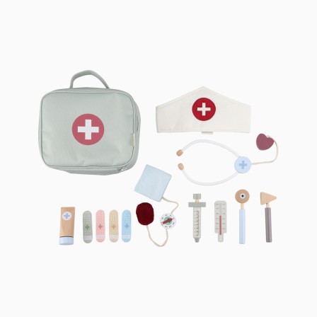 CONJUNTO DE MÉDICO EM MADEIRA