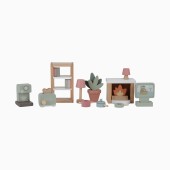 SET ACESSÓRIOS DE MOBILIÁRIO PARA CASA DE BONECAS