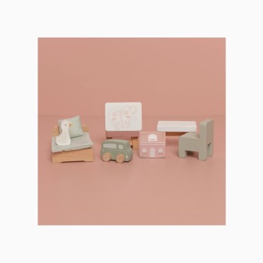 SET ACESS�RIOS PARA QUARTO DE CASA DE BONECAS