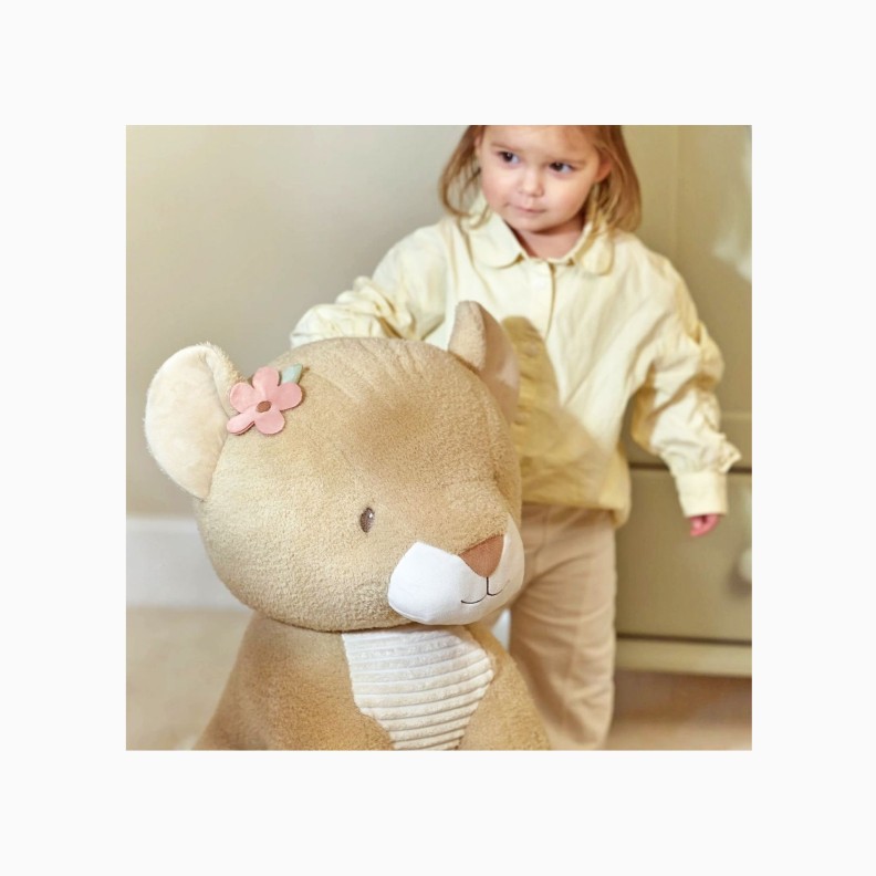 LEOA DE PELUCHE 60CM - SAFARI FRIENDS