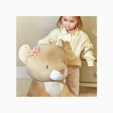 LEOA DE PELUCHE 60CM - SAFARI FRIENDS