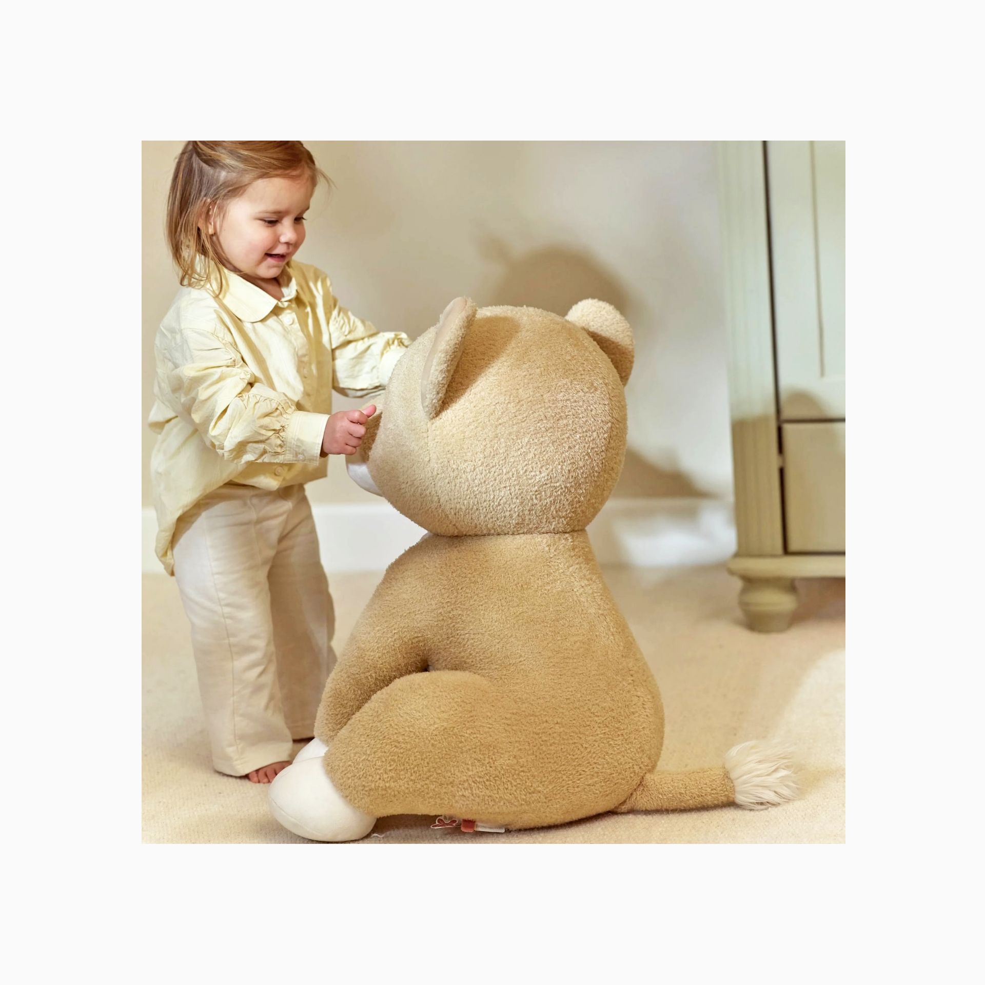 LEOA DE PELUCHE 60CM - SAFARI FRIENDS