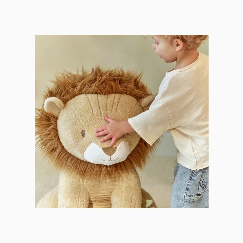 LE�O DE PELUCHE 60CM - SAFARI FRIENDS