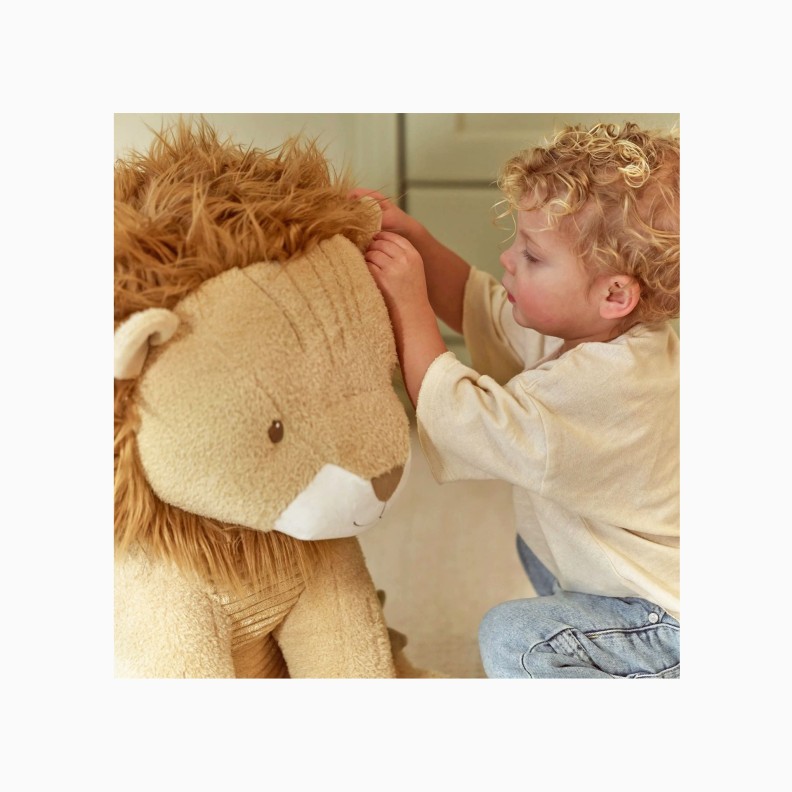 LE�O DE PELUCHE 60CM - SAFARI FRIENDS