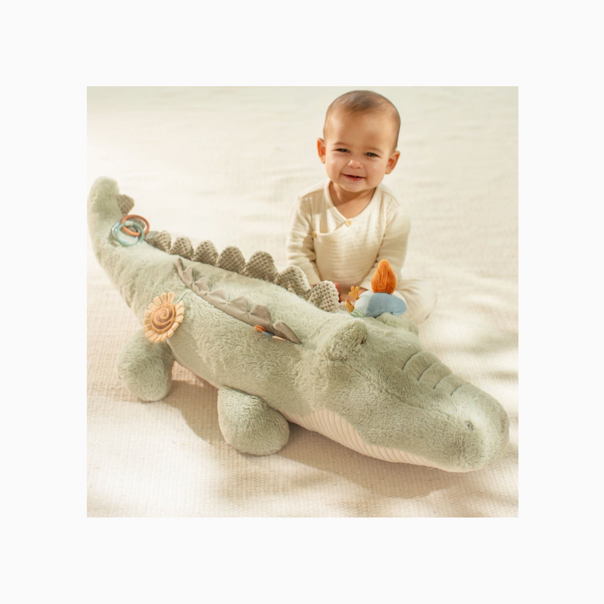 CROCODILO DE ACTIVIDADES XL VERDE - SAFARI FRIENDS