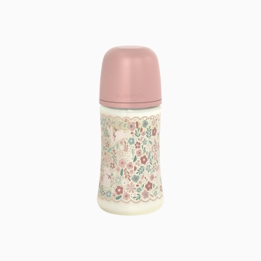 BIBERÃO WONDERLAND 270 ML FLORES