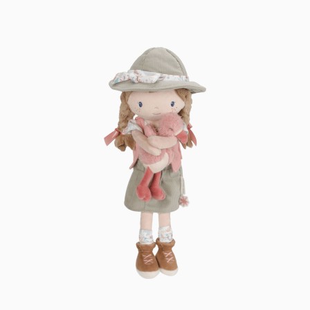 BONECA DE PANO ROSA - SAFARI FRIENDS - Image product
