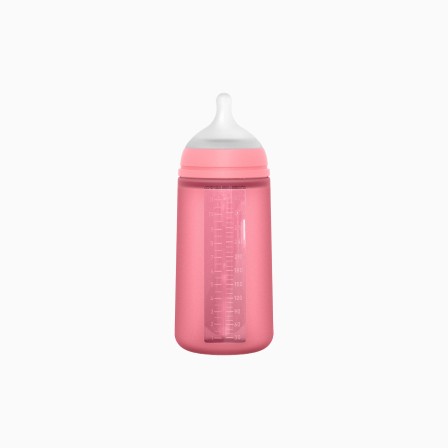 BIBERÃO SILICONE INTENSE COLOR 330ML