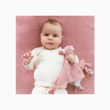 DOUDOU FLAMINGO ROSA - SAFARI FRIENDS