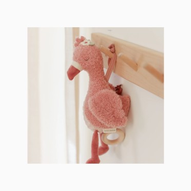 CAIXA DE M�SICA FLAMINGO 25 CM - SAFARI FRIENDS