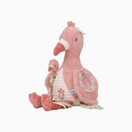 PELUCHE DE ACTIVIDADES FLAMINGO 42CM - SAFARI FRIENDS - Image product