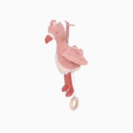 CAIXA DE MÚSICA FLAMINGO 25 CM - SAFARI FRIENDS - Image product