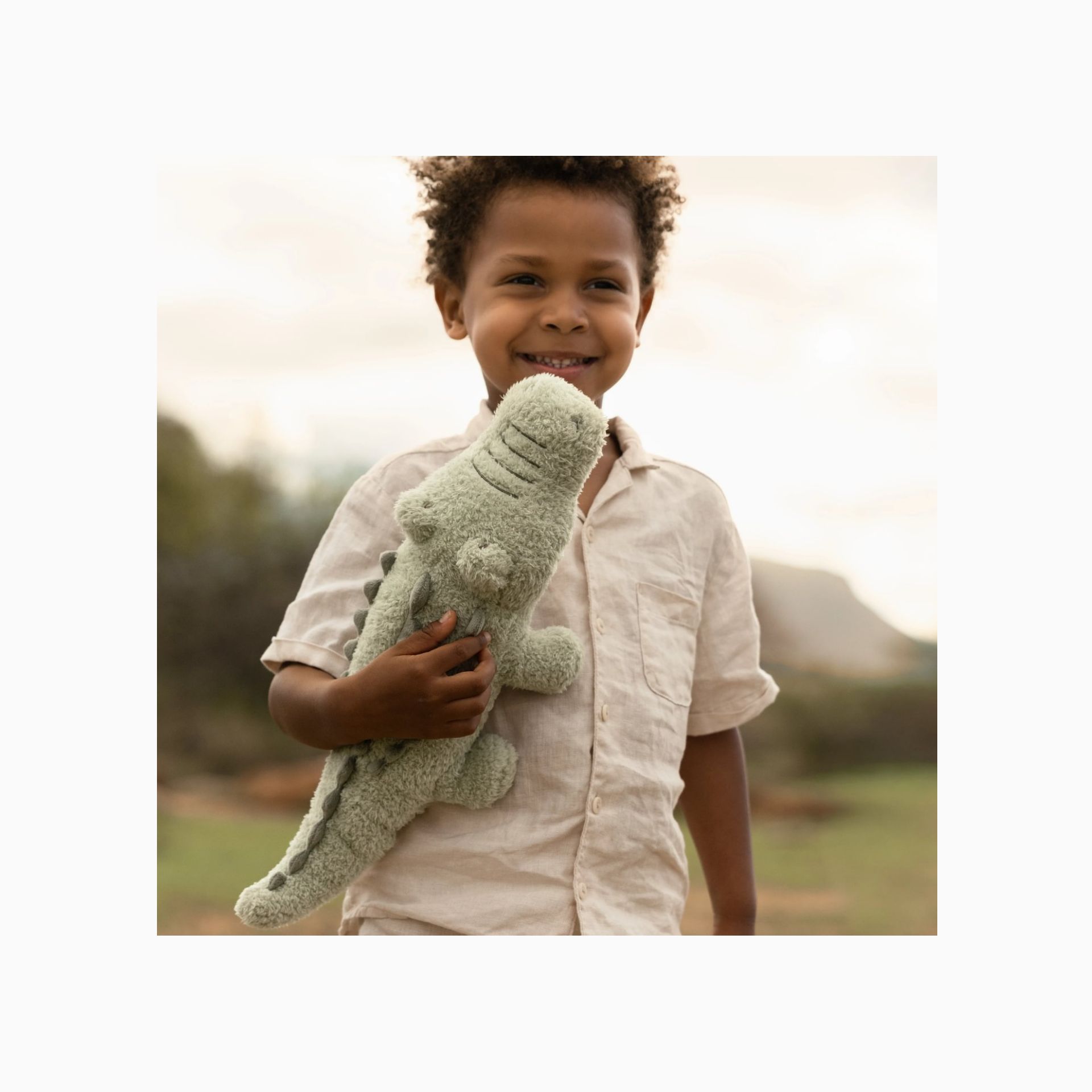 PELUCHE CROCODILO 43 CM - SAFARI FRIENDS