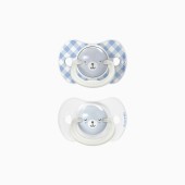 CHUPETA NIGHT & DAY PRINTS 6-18M AZUL
