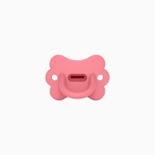 CHUPETA SMOOTHIE BUTTERFLY SILICONE 0-6M ROSA