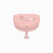 LANCHEIRA DE SILICONE ROSA