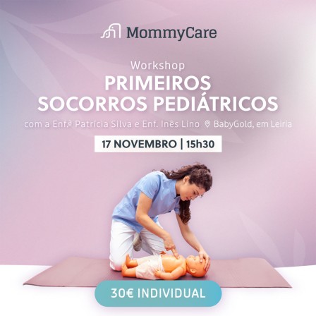 WORKSHOP PRIMEIROS SOCORROS PEDI�TRICOS - INDIVIDUAL - Image product