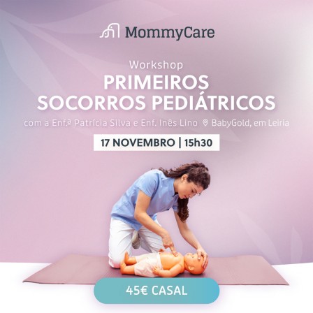 WORKSHOP PRIMEIROS SOCORROS PEDI�TRICOS - CASAL - Image product