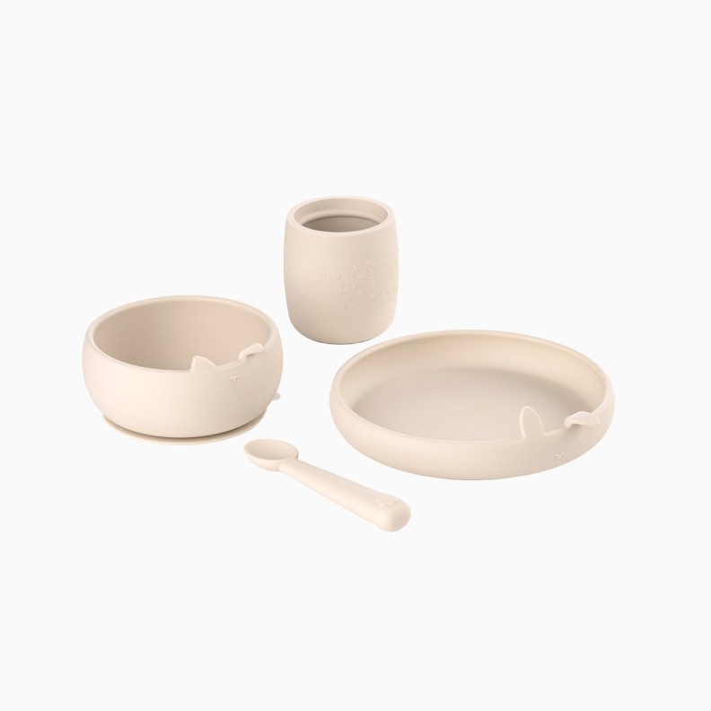 CONJUNTO DE JANTAR DE SILICONE