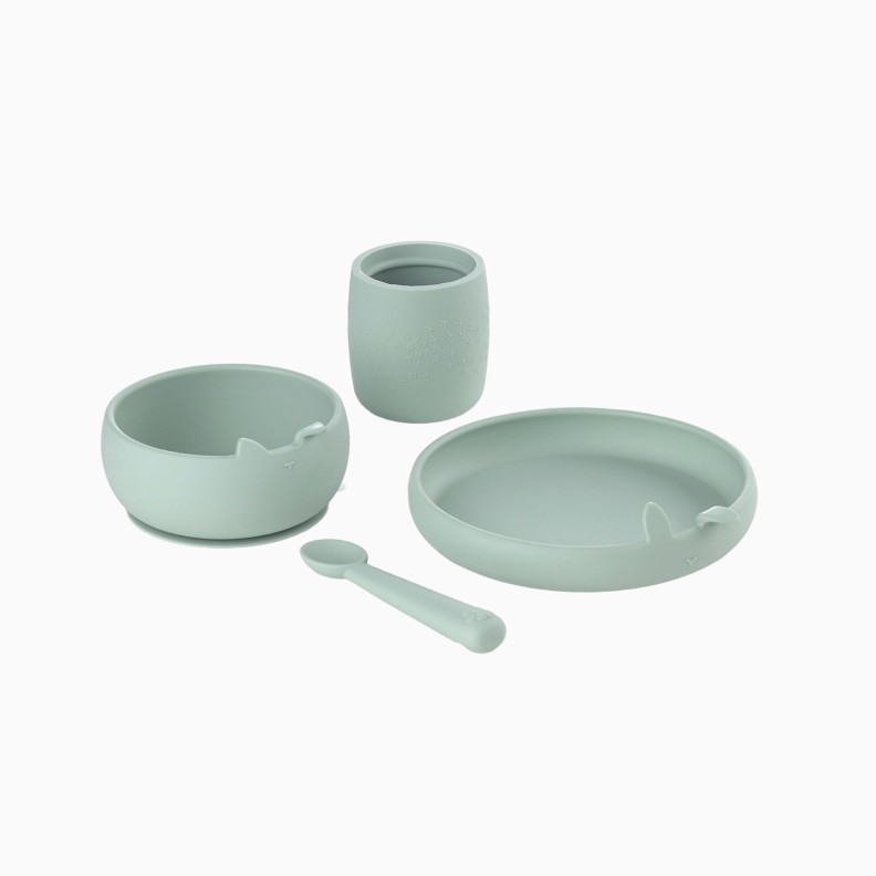 CONJUNTO DE JANTAR DE SILICONE