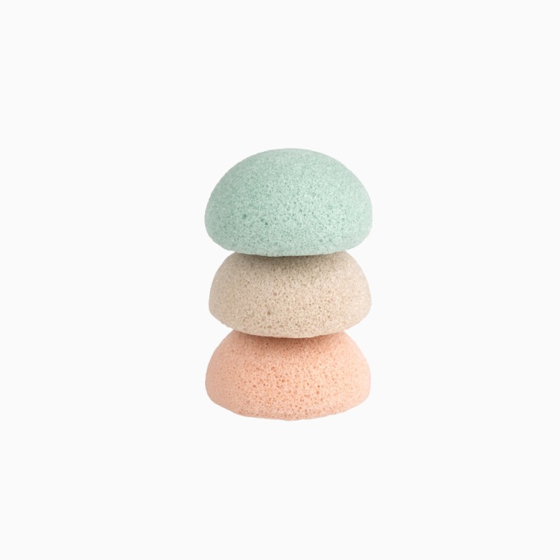 PACK 3 ESPONJAS NATURAIS KONJAC
