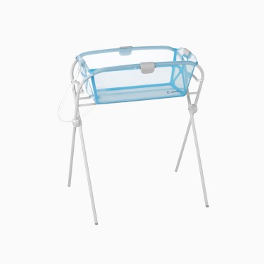 BANHEIRA DOBRÁVEL OASIS + SUPORTE GRIS